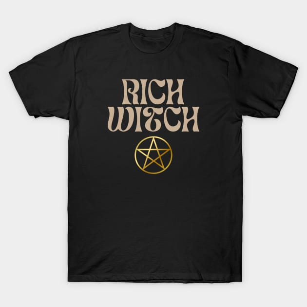 Rich Witch T-Shirt by moonlobster